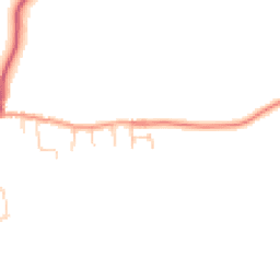Daytime road noise heatmap for MK17 0FP