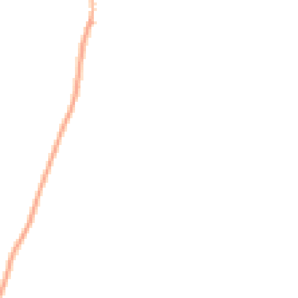Night-time road noise heatmap for MK17 0FQ