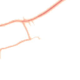 Daytime road noise heatmap for MK17 0FS