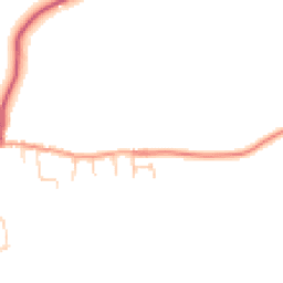 Daytime road noise heatmap for MK17 0FU