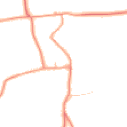 Daytime road noise heatmap for MK17 0GN