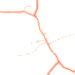 Daytime road noise heatmap for MK17 0HP