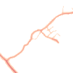 Daytime road noise heatmap for MK17 0JJ