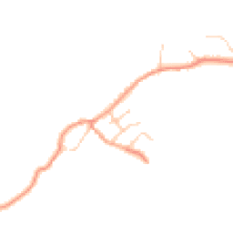 Daytime road noise heatmap for MK17 0JU