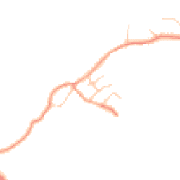 Daytime road noise heatmap for MK17 0JX