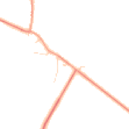 Daytime road noise heatmap for MK17 0LL