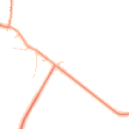 Daytime road noise heatmap for MK17 0LP