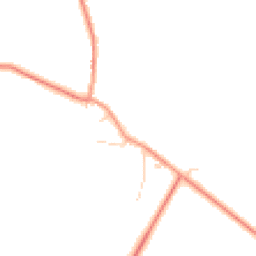 Daytime road noise heatmap for MK17 0LS
