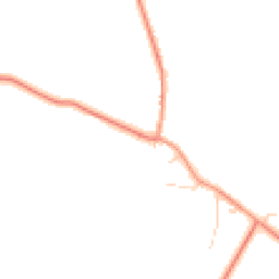 Daytime road noise heatmap for MK17 0NG