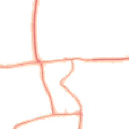 Daytime road noise heatmap for MK17 0NH
