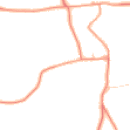 Daytime road noise heatmap for MK17 0NL