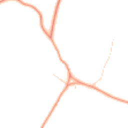Daytime road noise heatmap for MK17 0PF