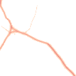 Daytime road noise heatmap for MK17 0PG
