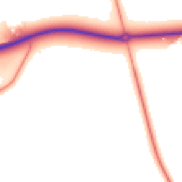 Daytime road noise heatmap for MK17 0PR