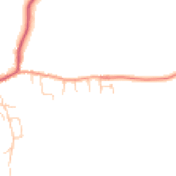 Daytime road noise heatmap for MK17 0QF
