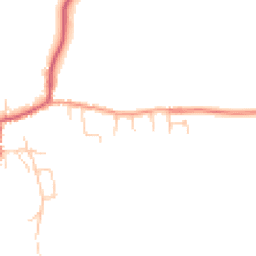 Daytime road noise heatmap for MK17 0QG