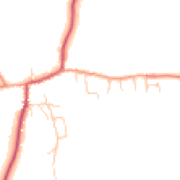 Daytime road noise heatmap for MK17 0QH
