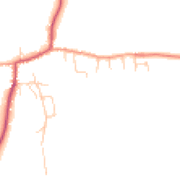 Daytime road noise heatmap for MK17 0QJ