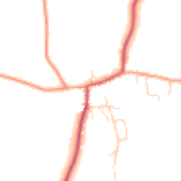 Daytime road noise heatmap for MK17 0QN