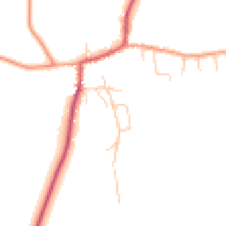 Daytime road noise heatmap for MK17 0QW
