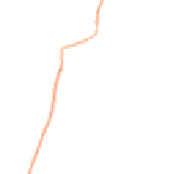 Night-time road noise heatmap for MK17 0QW