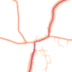 Daytime road noise heatmap for MK17 0RG