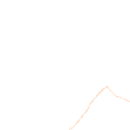 Night-time road noise heatmap for MK17 0RS