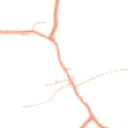 Daytime road noise heatmap for MK17 0RT