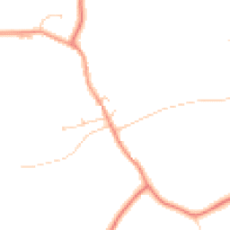 Daytime road noise heatmap for MK17 0RW