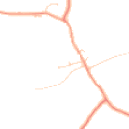 Daytime road noise heatmap for MK17 0RX