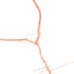 Daytime road noise heatmap for MK17 0RZ