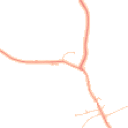 Daytime road noise heatmap for MK17 0SA
