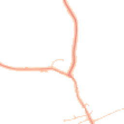Daytime road noise heatmap for MK17 0SB
