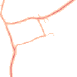 Daytime road noise heatmap for MK17 0SL