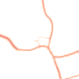 Daytime road noise heatmap for MK17 0SP