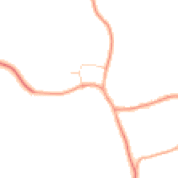 Daytime road noise heatmap for MK17 0SW