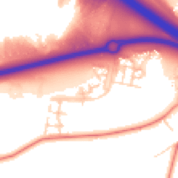 Daytime road noise heatmap for MK17 7BB