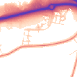 Daytime road noise heatmap for MK17 7BP