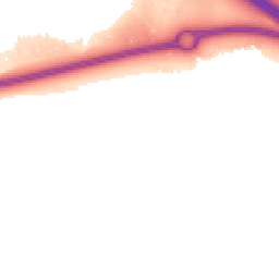 Night-time road noise heatmap for MK17 7BR