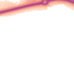 Night-time road noise heatmap for MK17 7BX