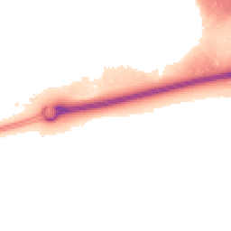 Night-time road noise heatmap for MK17 7EB