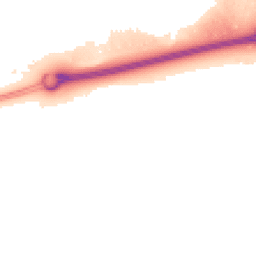 Night-time road noise heatmap for MK17 7EN