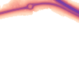 Night-time road noise heatmap for MK17 7ER