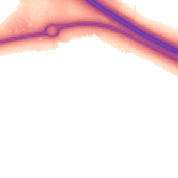 Night-time road noise heatmap for MK17 7ES