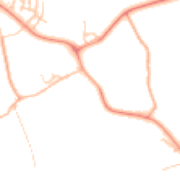 Daytime road noise heatmap for MK17 8AE
