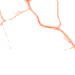 Daytime road noise heatmap for MK17 8AF