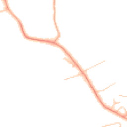 Daytime road noise heatmap for MK17 8AH