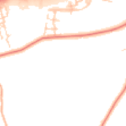 Daytime road noise heatmap for MK17 8AJ