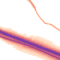 Night-time road noise heatmap for MK17 8BP