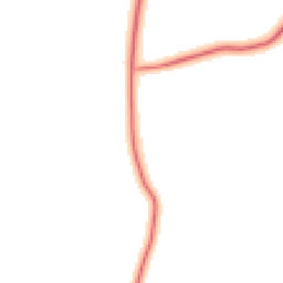 Daytime road noise heatmap for MK17 8BT